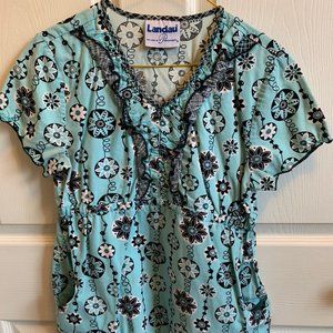 Landau Scrub Top Size XS